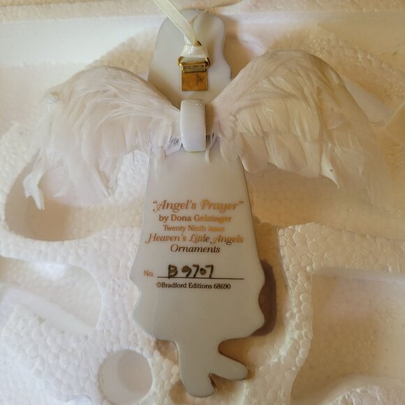 Bradford Edition Heavens Little Angels 68690 Ornament B9707  Dona Gelsinger - Picture 6 of 7